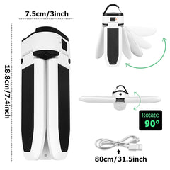 Solar charging camping light