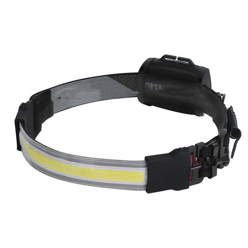 LED Headlamp Built-in Battery Rechargeable Head Waterproof Lamp