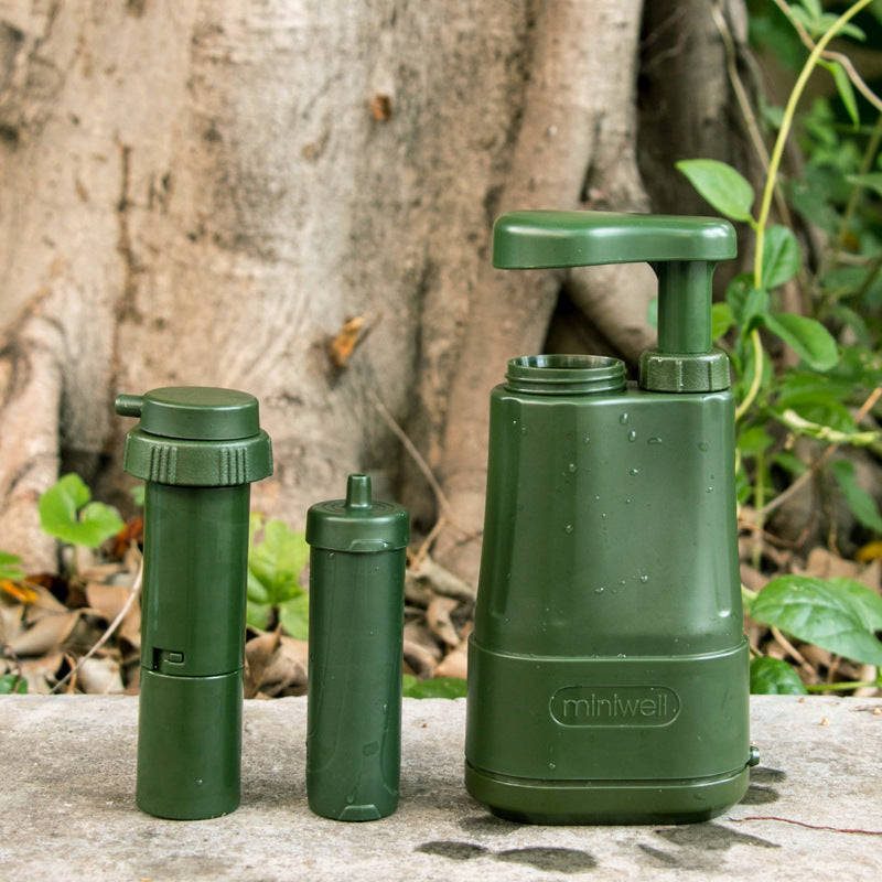 Single Soldier Water Purifier Outdoor Supplies Portable Survival Campi ...
